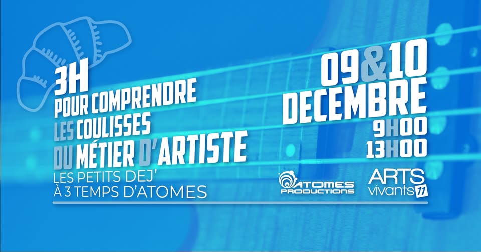 Deux petits déj’ pour comprendre les coulisses du métier d’artiste